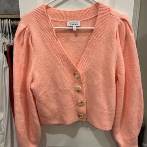 & Other Stories: Pink cropped cardigan